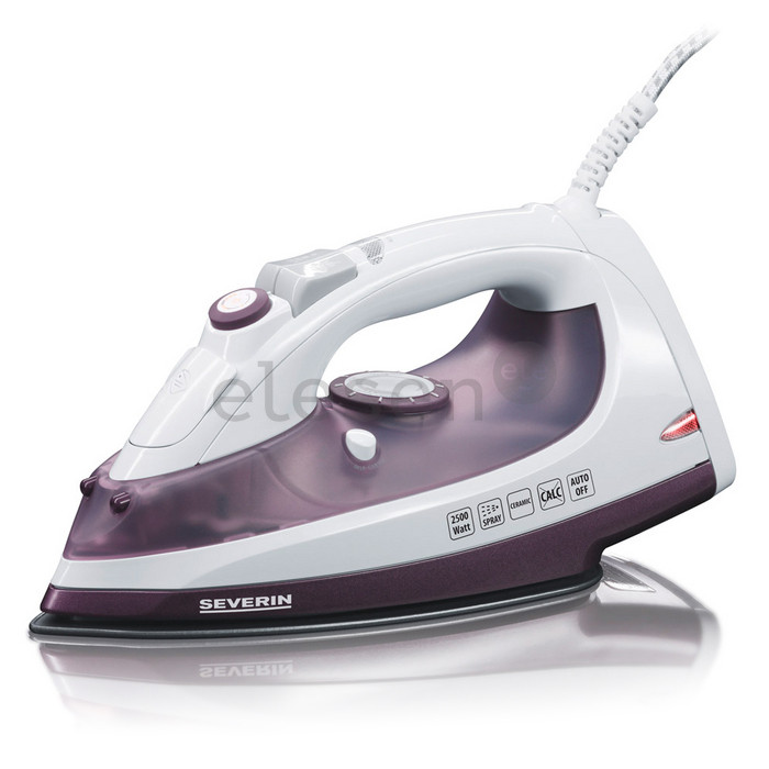 Severin, 2500 W, white/purple - Steam iron Item - BA3210