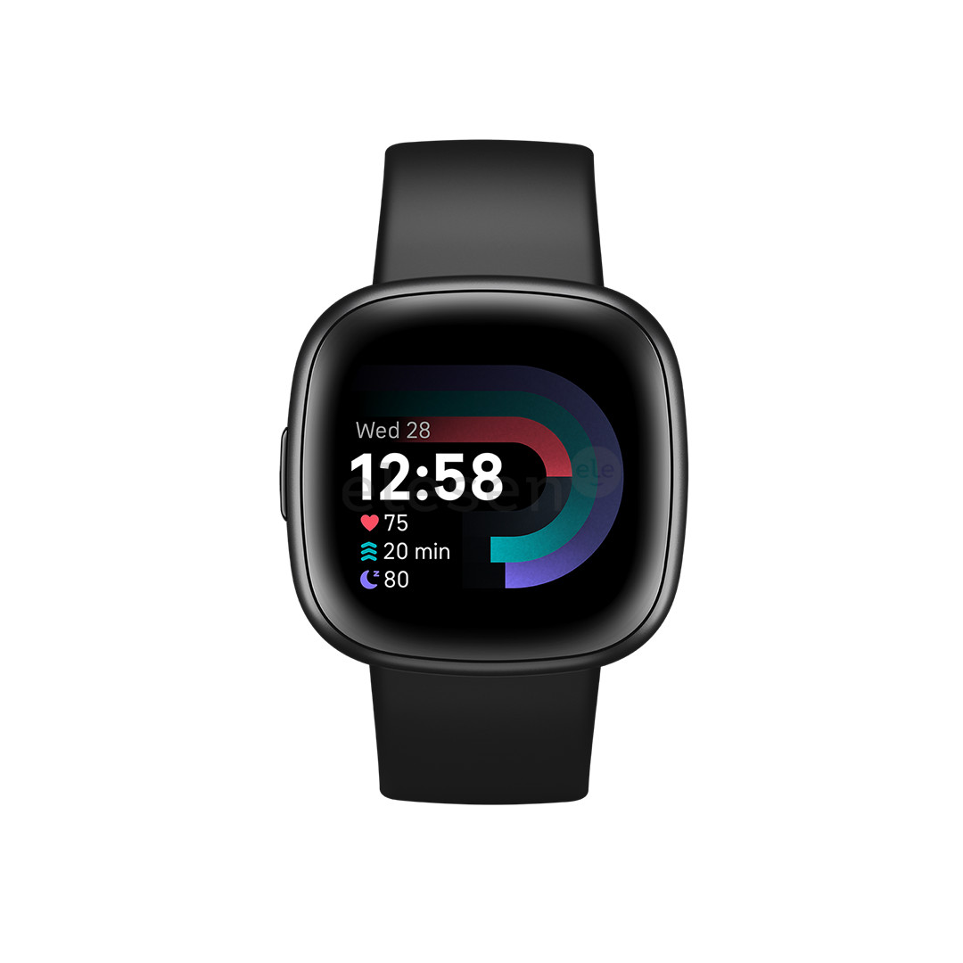 Išmanusis laikrodis Fitbit Versa 4, Black