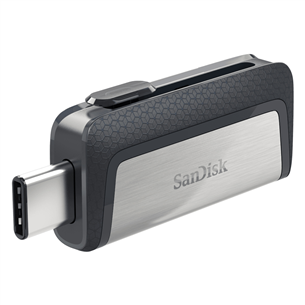 USB atmintinė SanDisk Ultra Dual, USB-A, USB-C, 256 GB Prekė - SDDDC2-256G-G46