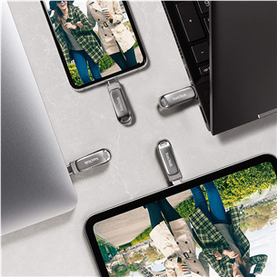 USB atmintinė SanDisk 512GB Ultra Dual Drive Luxe Prekė - SDDDC4-512G-G46