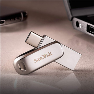 SanDisk Ultra Dual Drive Luxe, USB-A, USB-C, 1 ТБ - Флеш-накопитель Товар - SDDDC4-1T00-G46