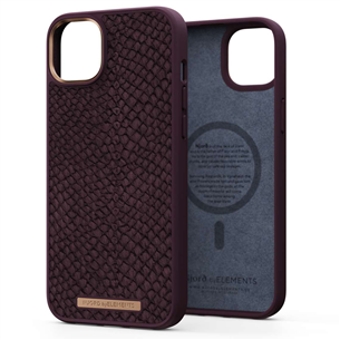 Njord byElements Salmon Leather MagSafe, iPhone 14 Plus, коричневый - Кожаный чехол Товар - NA42SL03 NA42SL03