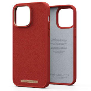 Njord byElements Suede Comfort+, iPhone 14 Pro Max, красный - Чехол Товар - NA44CM07 NA44CM07
