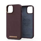 Njord byElements Genuine Leather, iPhone 14, темно-коричневый - Кожаный чехол Товар - NA41GL05