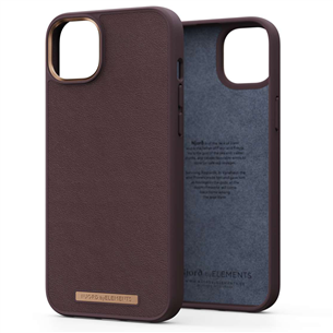 Dėklas Njord byElements Genuine iPhone 14 Plus, Odinis, Dark brown Prekė - NA42GL05 NA42GL05