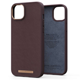 Njord byElements Genuine Leather, iPhone 14 Plus, темно-коричневый - Кожаный чехол Товар - NA42GL05