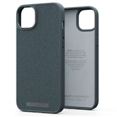 Njord byElements Fabric Tonal, iPhone 14 Plus, gray - Case Item - NA42TN09