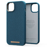 Dėklas Njord byElements Fabric iPhone 14 Plus, Mėlynas Prekė - NA42TN01