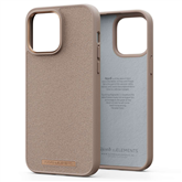 Dėklas Njord byElements Fabric Just iPhone 14 Pro Max, Pink sand Prekė - NA44JU12
