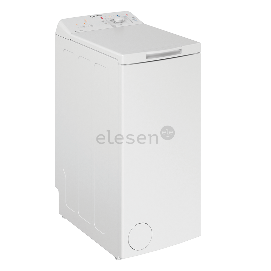 Indesit, 6 kg, depth 60 cm, 1000 rpm - Top Load Washing Machine Item - BTWL60400EE/N