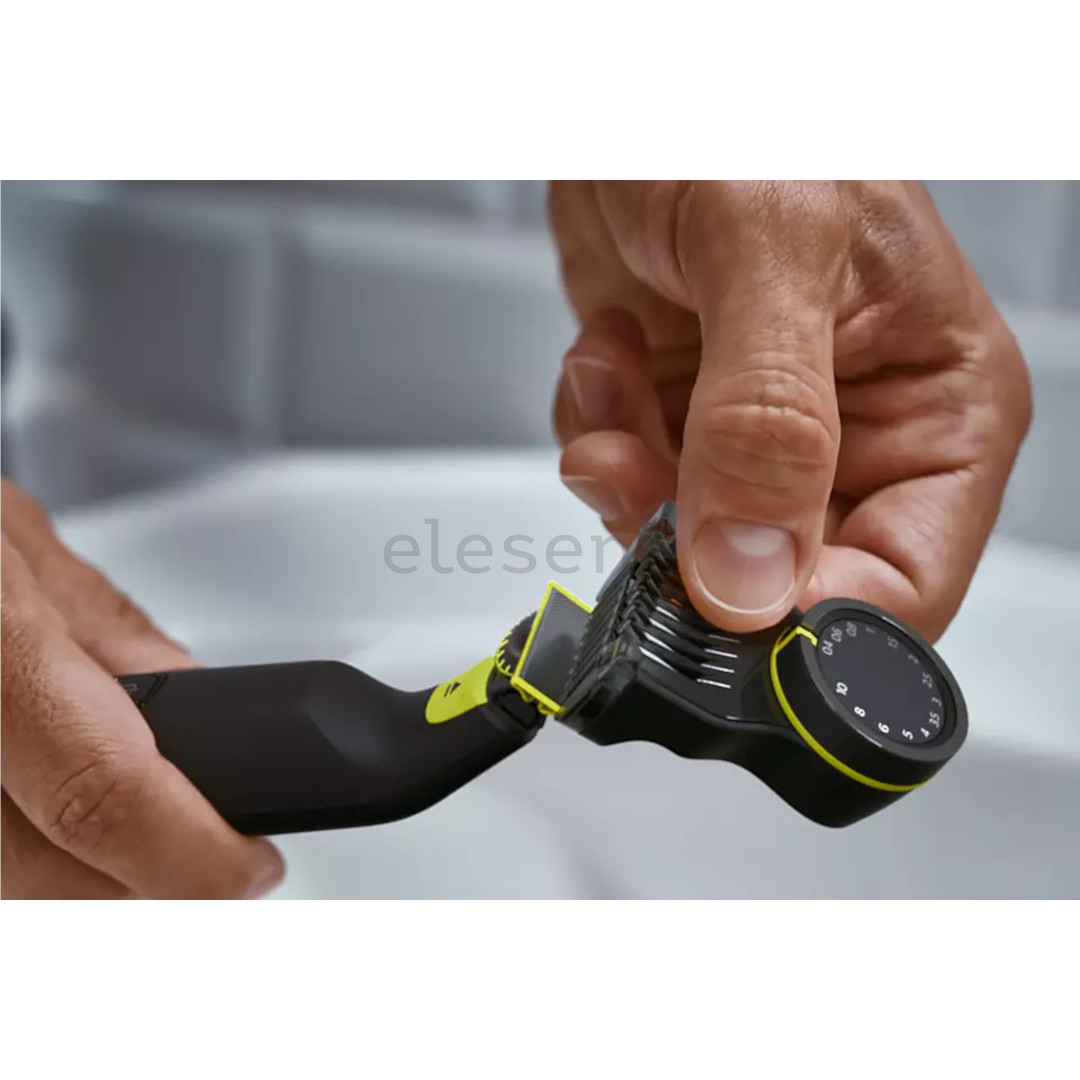 Philips OneBlade Pro Лицо + Тело, черный - Гибридная бритва Товар - QP6541/15