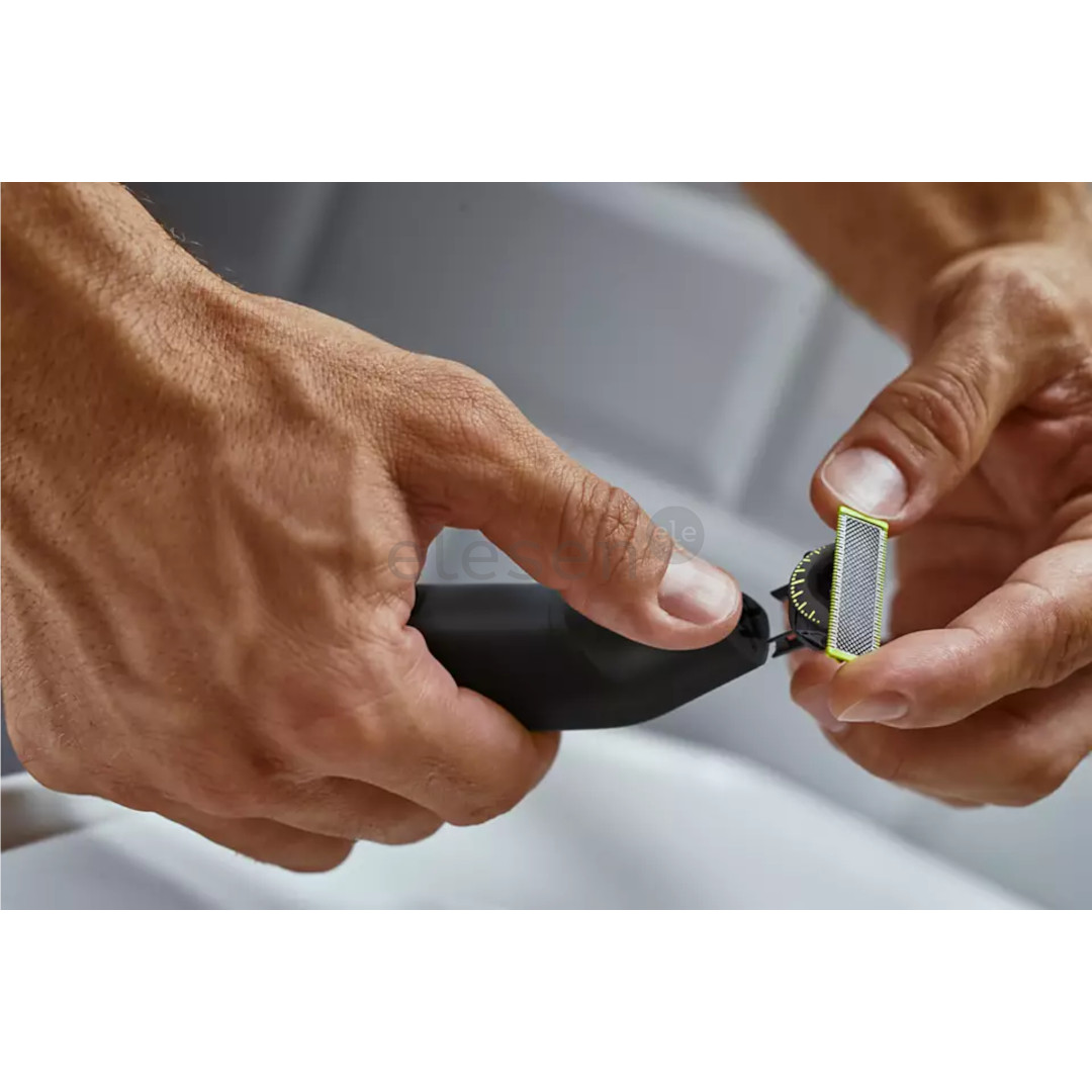 Philips OneBlade Pro Лицо + Тело, черный - Гибридная бритва Товар - QP6541/15