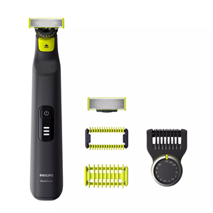 Philips OneBlade Pro Лицо + Тело, черный - Гибридная бритва Товар - QP6541/15