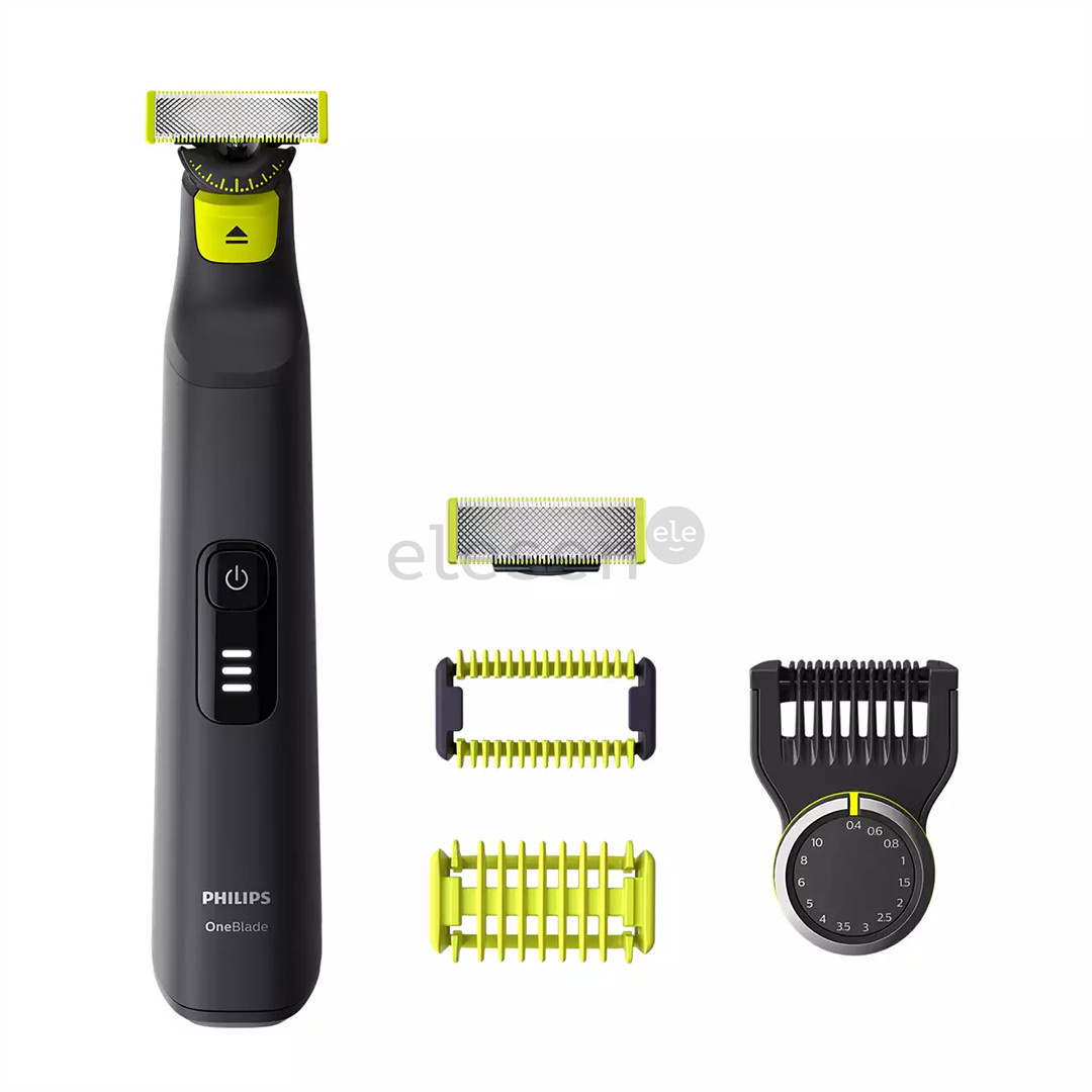 Philips OneBlade Pro Лицо + Тело, черный - Гибридная бритва Товар - QP6541/15