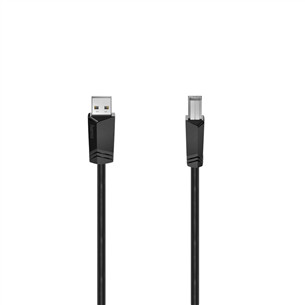 Hama USB Cable, USB-A, USB-B, 1,5m, black - USB Cable Item - 00200602 00200602