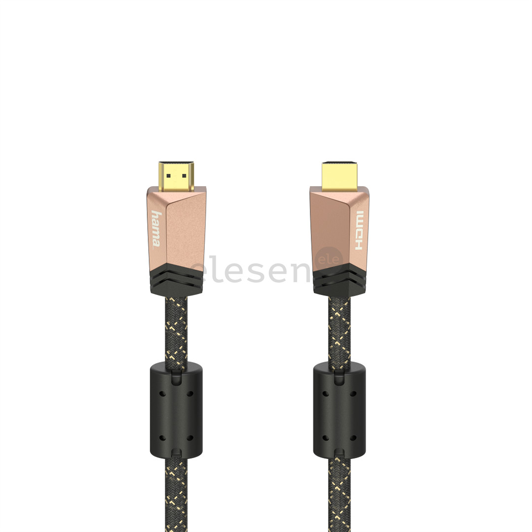 Hama Premium HDMI Cable with Ethernet, 1,5 м, черный - Кабель Товар - 00205025