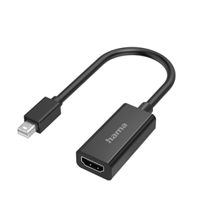 Hama Video Adapter, Mini DisplayPort Plug - HDMI Socket, черный - Адаптер Товар - 00200332 00200332