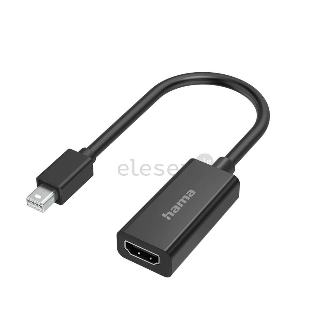 Hama Video Adapter, Mini DisplayPort - HDMI, black - Adapter Item - 00200332
