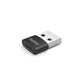 Adapteris Hama USB adapter, USB-C socket, USB-A plug, must Prekė - 00201532