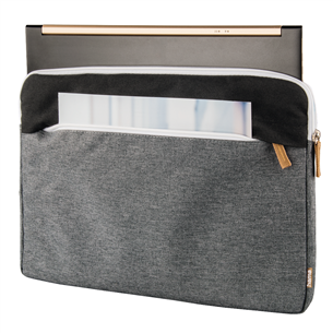 Nešiojamojo kompiuterio dėklas Hama Florence, 13.3'', Black/Gray Prekė - 00217113