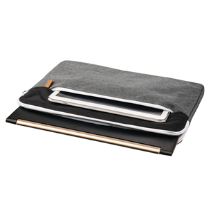Nešiojamojo kompiuterio dėklas Hama Florence, 13.3'', Black/Gray Prekė - 00217113