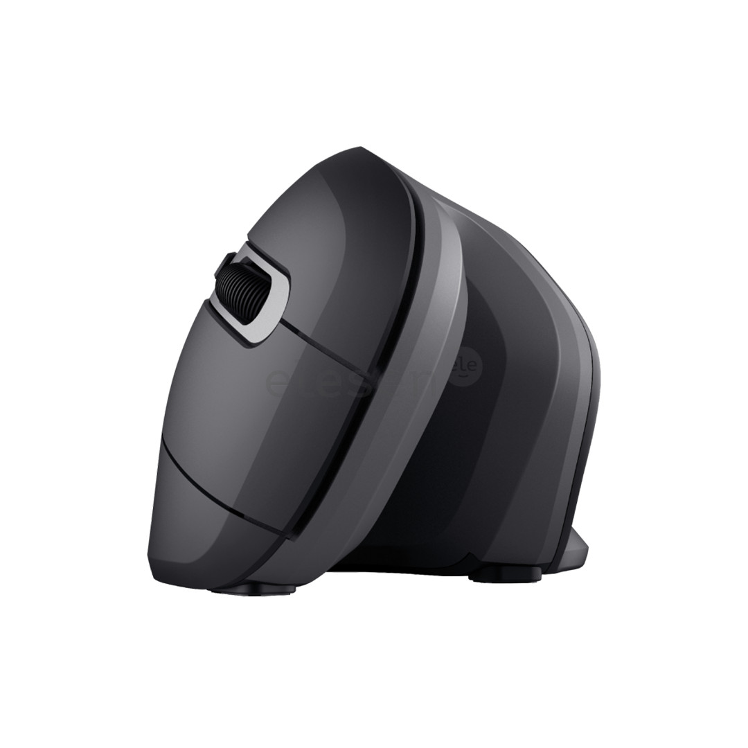 Trust Verro Ergonomic, black - Wireless Optical Mouse