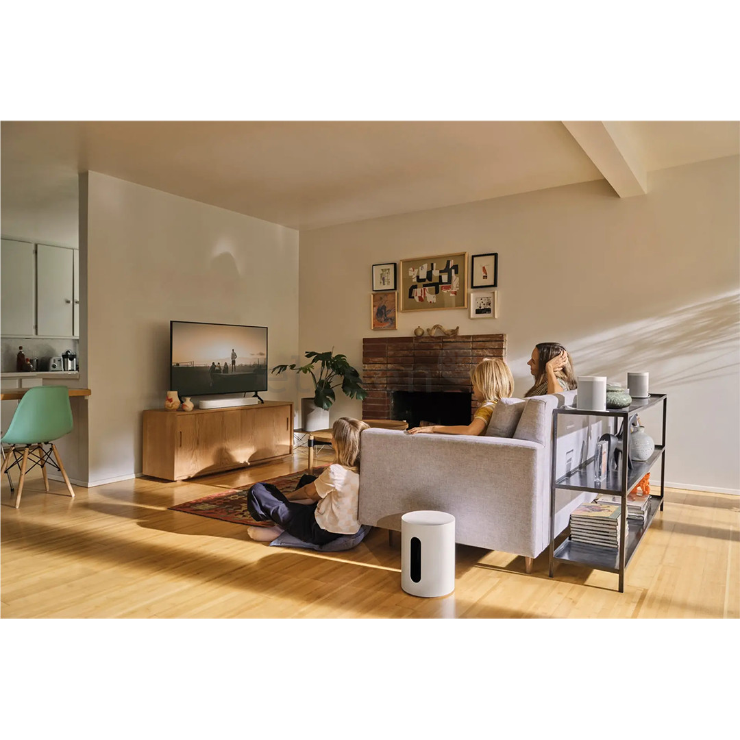 Sonos Sub Mini, baltas - Belaidis žemųjų dažnių garsiakalbis