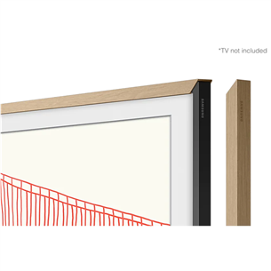 Televizoriaus rėmas Samsung Customizable Bezel The Frame 85'', teak Prekė - VG-SCFA85TKBXC VG-SCFA85TKBXC