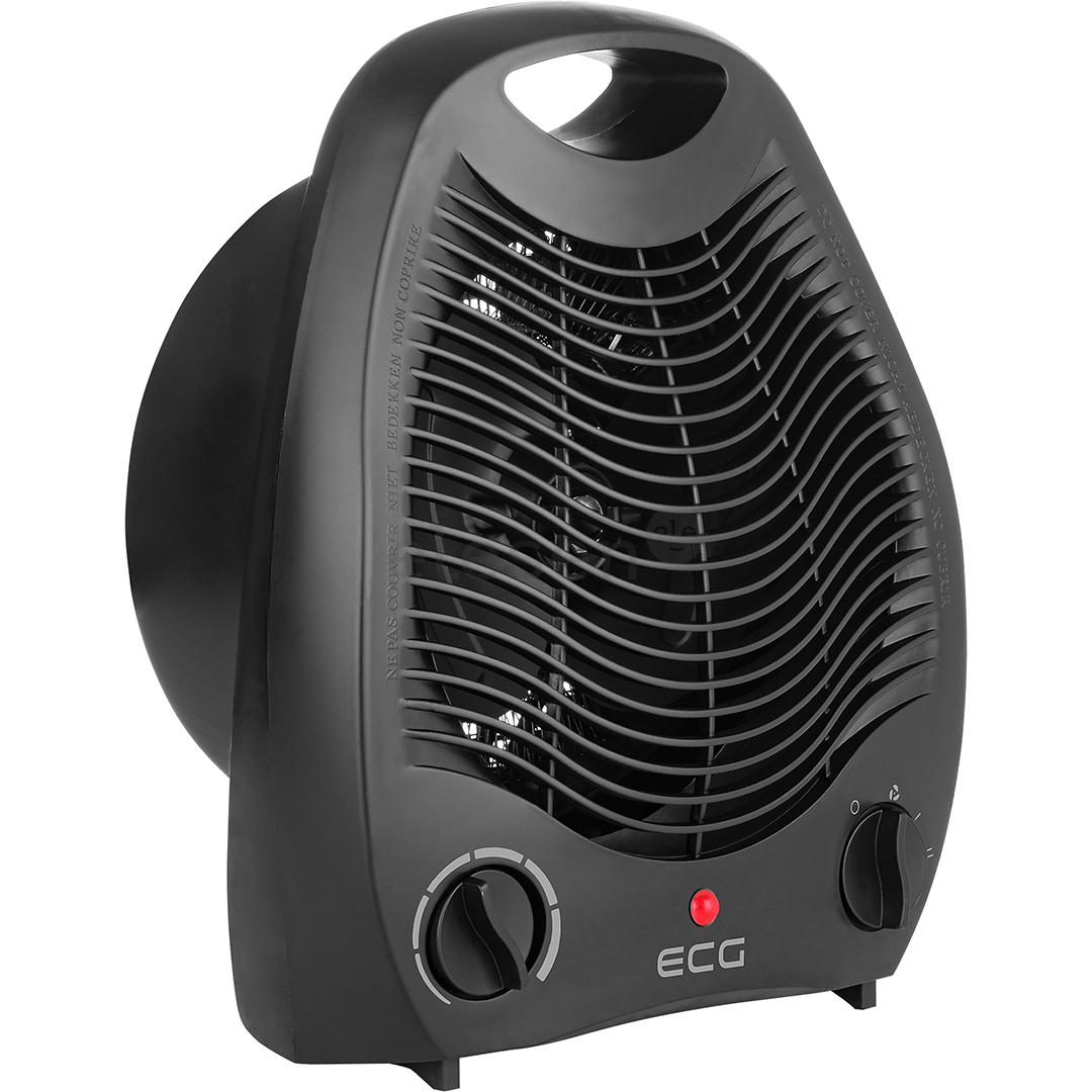 ECG, 2000 Вт, черный - Термовентилятор Товар - TV30BLACK
