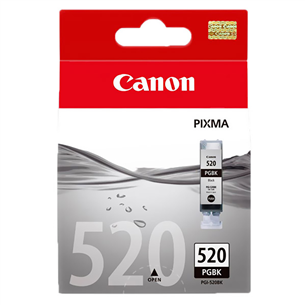 Rašalo kasetė Canon PGI-520BK, Juoda Prekė - 2932B001 2932B001