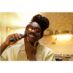 Philips OneBlade Pro Veidui + kūnui, pilkas - Hibridinis skustuvas