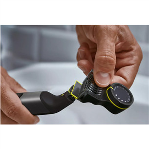 Philips OneBlade Pro Veidui + kūnui, pilkas - Hibridinis skustuvas