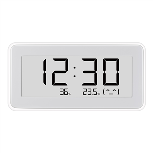 Xiaomi Mi Temperature and Humidity Monitor Clock, white - Temperature and Humidity Monitor Item - BHR5435GL