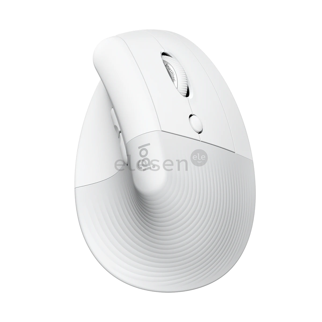 Logitech Lift Vertical Ergonomic, белый - Беспроводная оптическая мышь для Mac