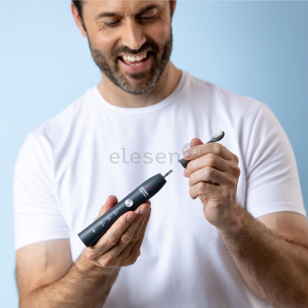 Dantų šepetėlių antgaliai Spotlight Sonic, Gray, 3 vnt. Prekė - SONICHEADSGG