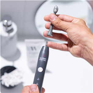 Spotlight Sonic, 3 pieces, grey - Toothbrush heads Item - SONICHEADSGG