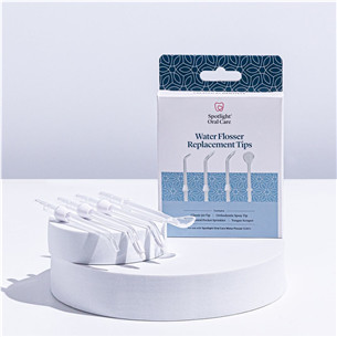 Antgaliai irigatoriui Water Flosser Replacement Tips Spotlight, Mix 4 vnt.