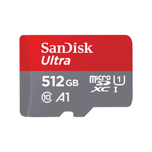 Atminties kortelė SanDisk SD Micro 512GB Ultra Prekė - SDSQUAC-512G-GN6MA SDSQUAC-512G-GN6MA
