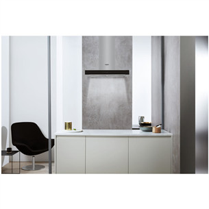 Whirlpool, 730 m³/h, width 59.8 cm, black/inox - Cooker Hood Item - WHBS62FLTK/1