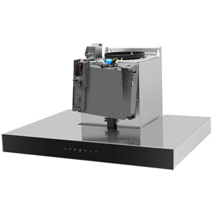 Whirlpool, 730 m³/h, width 59.8 cm, black/inox - Cooker Hood Item - WHBS62FLTK/1