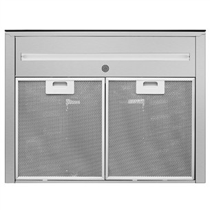 Whirlpool, 730 m³/h, width 59.8 cm, black/inox - Cooker Hood Item - WHBS62FLTK/1