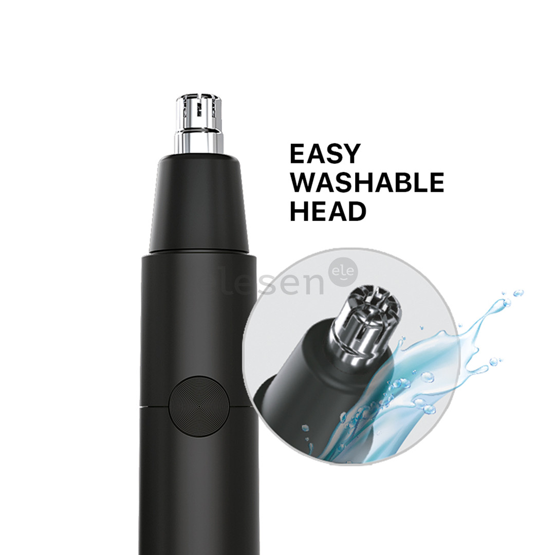 Valera, juoda - Nosies ir ausų plaukų kirpimo mašinėlė