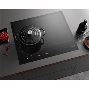 Miele, frameless, width 62 cm, black - Built-in Induction Hob