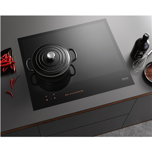 Miele, ширина 62 см, без рамы, черный - Интегрируемая индукционная варочная панель Товар - KM7667FL