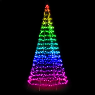 Išmanioji kalėdinė eglutė Twinkly Light Tree 3D, 300 LEDs, IP44, 2 m Prekė - TWP300SPP-BEU