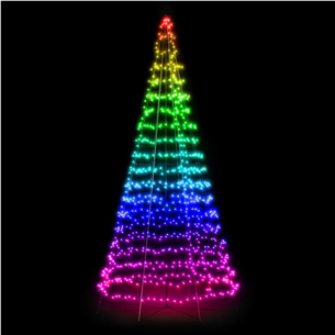 Twinkly Light Tree 3D, 300 светодиодов, IP44, 2 м, черный - Умная рождественская елка Товар - TWP300SPP-BEU