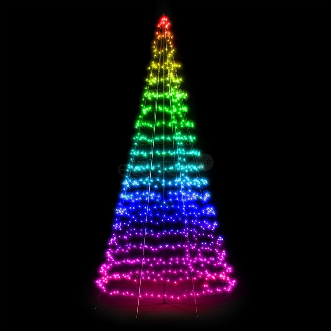 Išmanioji kalėdinė eglutė Twinkly Light Tree 3D, 300 LEDs, IP44, 2 m Prekė - TWP300SPP-BEU