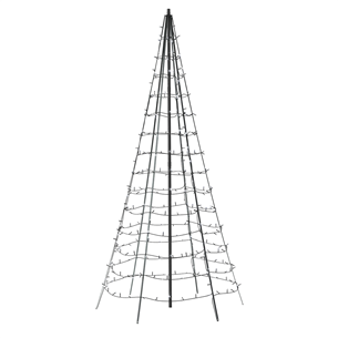 Twinkly Light Tree 3D, 300 светодиодов, IP44, 2 м, черный - Умная рождественская елка Товар - TWP300SPP-BEU