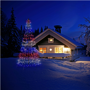 Twinkly Light Tree 3D, 300 светодиодов, IP44, 2 м, черный - Умная рождественская елка Товар - TWP300SPP-BEU