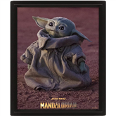 Plakatas Pyramid International Framed 3D Effect Poster The Mandalorian Grogu Prekė - 5056480310875